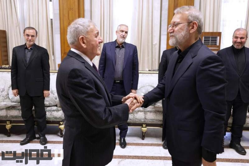 لاریجانی: توافق امنیتی ایران و عراق، بستر امنیت پایدار منطقه را فراهم می‌کند